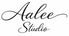 Aalee Studio logo in black cursive text on a white background