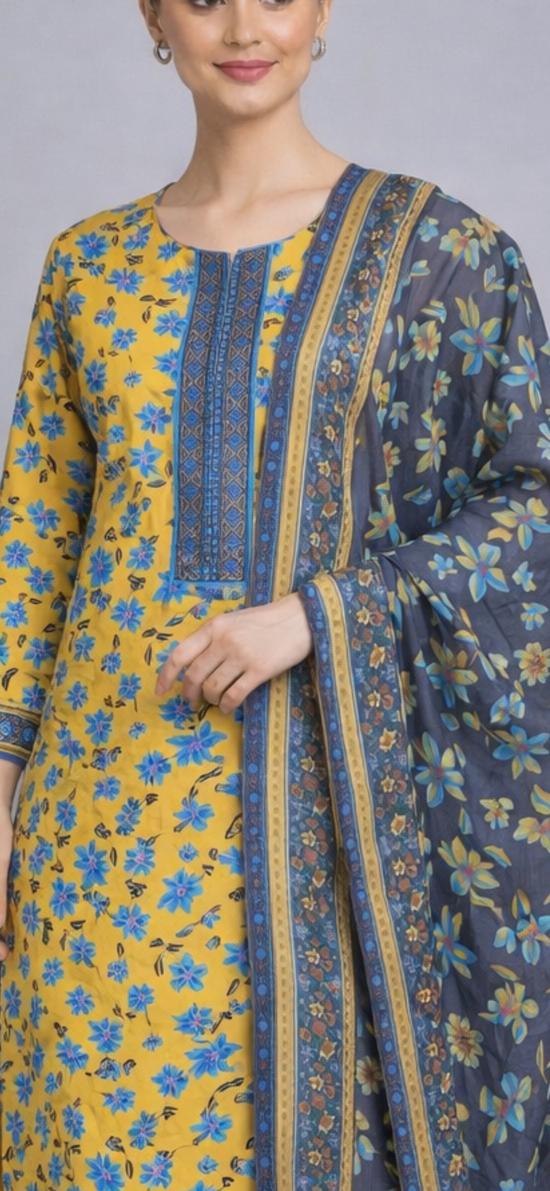 Premium Quality Lawn 3-Piece Suit